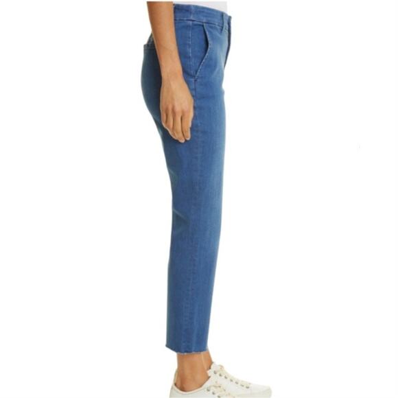 Frank & Eileen Womens Wicklow Jeans Trouser Style Raw Hem Stretch Denim Size 6 - Picture 3 of 11